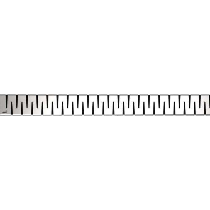 Решетка ALCAPLAST ZIP-850L для водоотводящего желоба APZ13 дизайн ZIP
