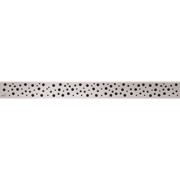 Решетка ALCAPLAST BUBLE-550L для водоотводящих желобов (APZ1, APZ4, APZ12) дизайн BUBLE