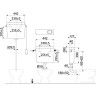 Универсальный бачок ALCAPLAST A94-3/8 для унитаза ALCA UNI Старт/Стоп 3/8